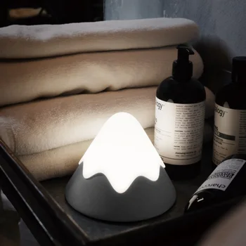 

LED Night Light Sound Control Rechargeable Wireless Motion Sensor Night Lamp New Bedside Light