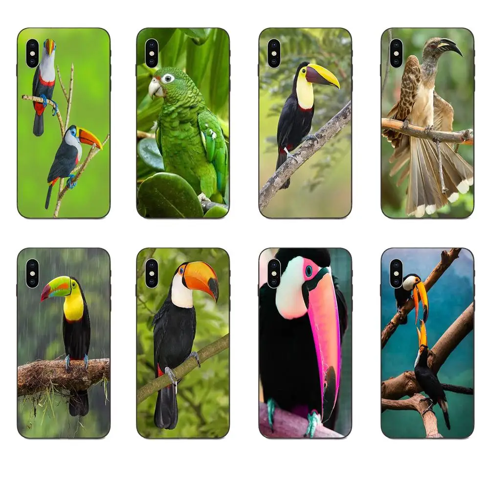 Tropical Toucans Soft TPU Accessories Case For Apple iPhone 4 4S 5 5S SE 6 6S 7 8 11 Plus X XS Max XR Pro | Мобильные телефоны и