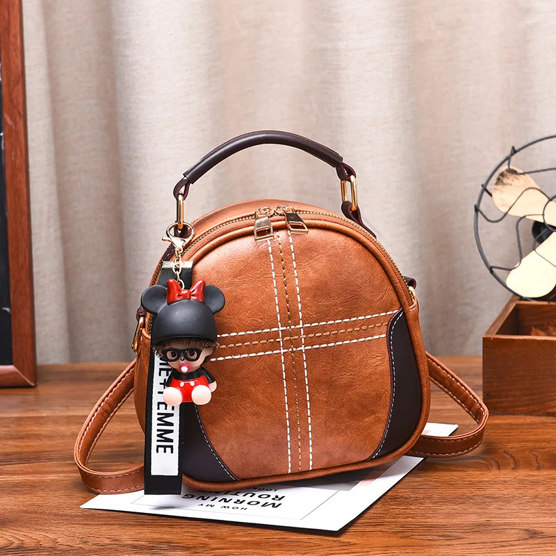 Новинка 2020 двойная сумка через плечо многофункциональная модная Универсальная