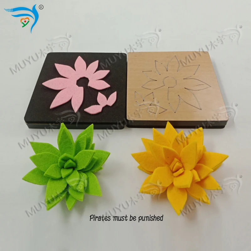 Складные цветочные DIY новые деревянные высечки для скрапбукинга YT0452