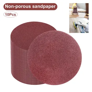 

NEW 10PCS Sanding Grit 5 inch 125mm Sandpaper Disc 60-2000 Tools Accessories Self Stick Abrasive For Dremel Sander Machine
