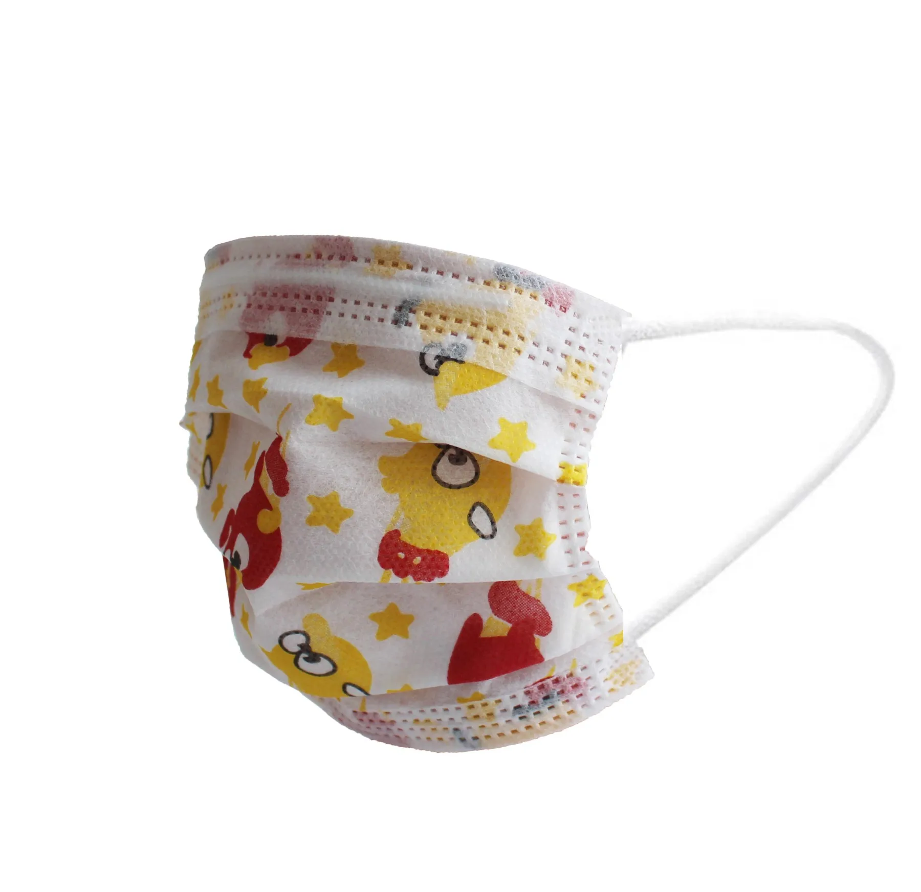 

Fish Pattern Wire Child Mask 10'lu