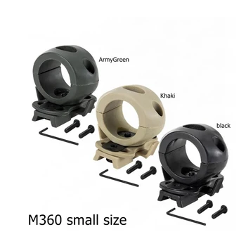 

Activefire M360 big size Tactical Flashlight Mount Clip for Helmet Rails Single Clamp Rack Adaptor Mount Holder for Torch Clip