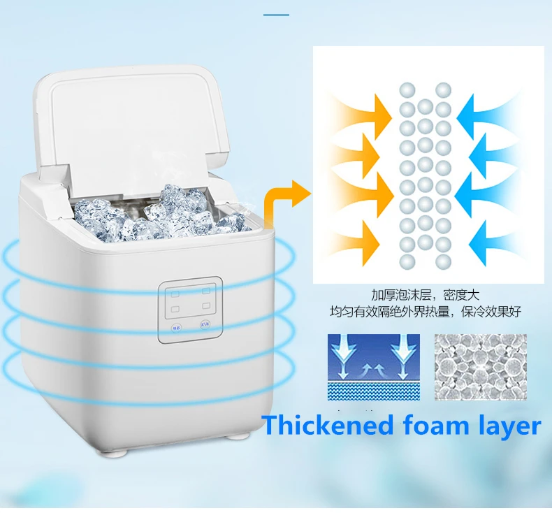 15 кг машина для производства льда Автоматическая Коммерческая маленькая