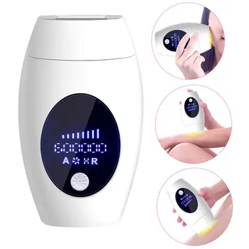 

Digital Screen Laser Epilator Hair Removal Device Underarm Private Part Photon Hair Remover Instrument Home Painless Kemei