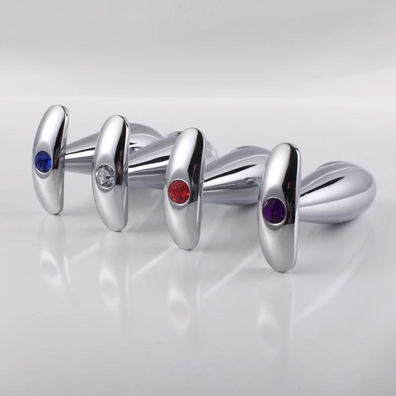 Анальная пробка из нержавеющей стали расширитель массажер простаты Анальный