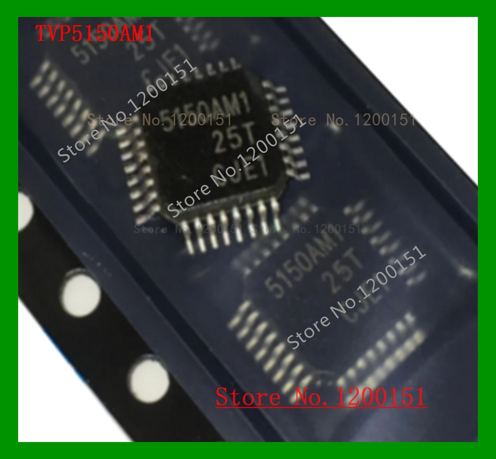 TVP5150AM1PBSR TVP5150AM1 TVP5150 5150AM1 QFP-32 видео ICs Ultralo Pwr NTSC/PAL SECAM Vid декодер | Электронные