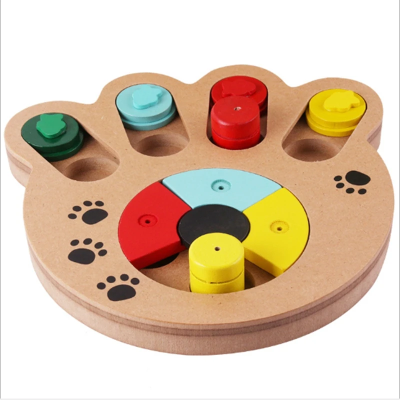 Interactive Toys for Dogs Foraging Food Treated Dog Toy Eco-Friendly Pet Educational Puzzle Training Feeding Game | Дом и сад