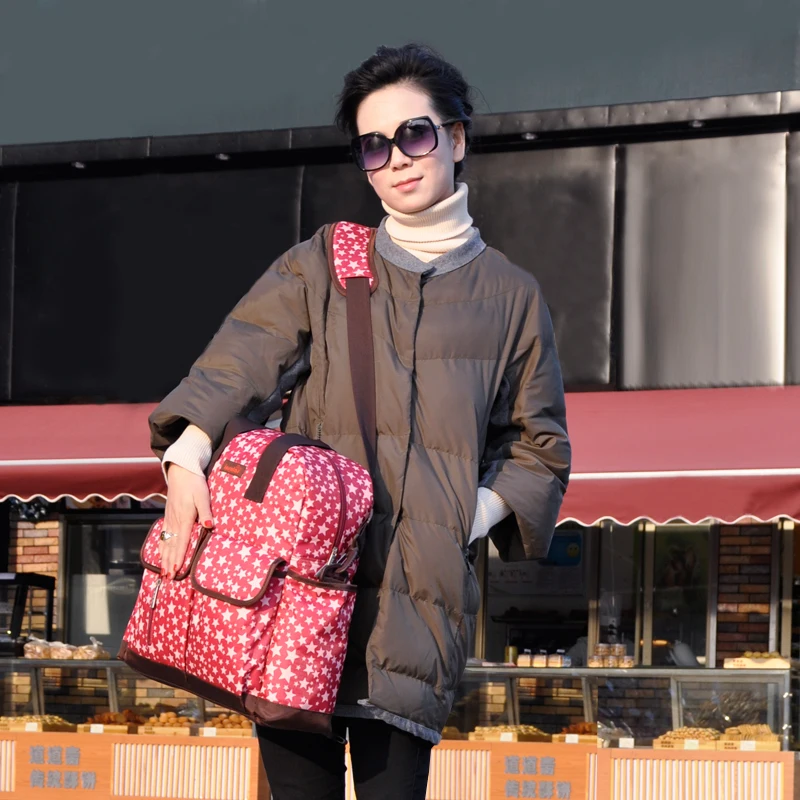 

Multifunctional and Large Capacity Shoulder Mommy Bag Hand-held Maternal and Infant Articles Mommy Bag Backpack