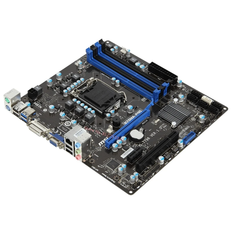 For MSI B75MA-P45 Motherboard Intel B75 LGA 1155 DDR3 32GB PCI-E 3.0 Core i7 i5 i3 Micro-ATX Intel Desktop Mainboard Uesd latest motherboard for desktop pc