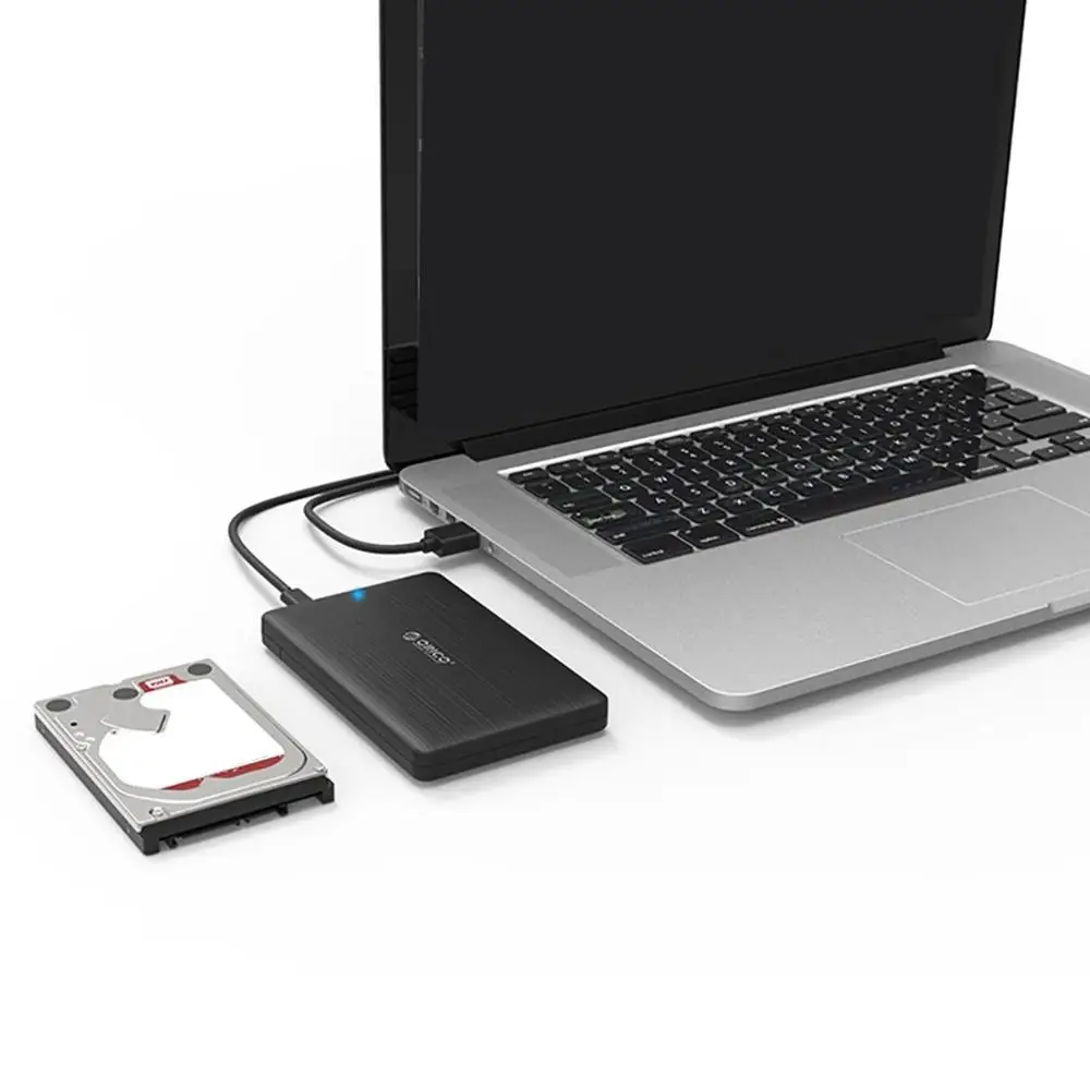 ORICO HDD 2,5 дюйма SATA к USB3.1 type C SSD адаптер для 7 мм USB C HDD внешний корпус для жесткого диска
