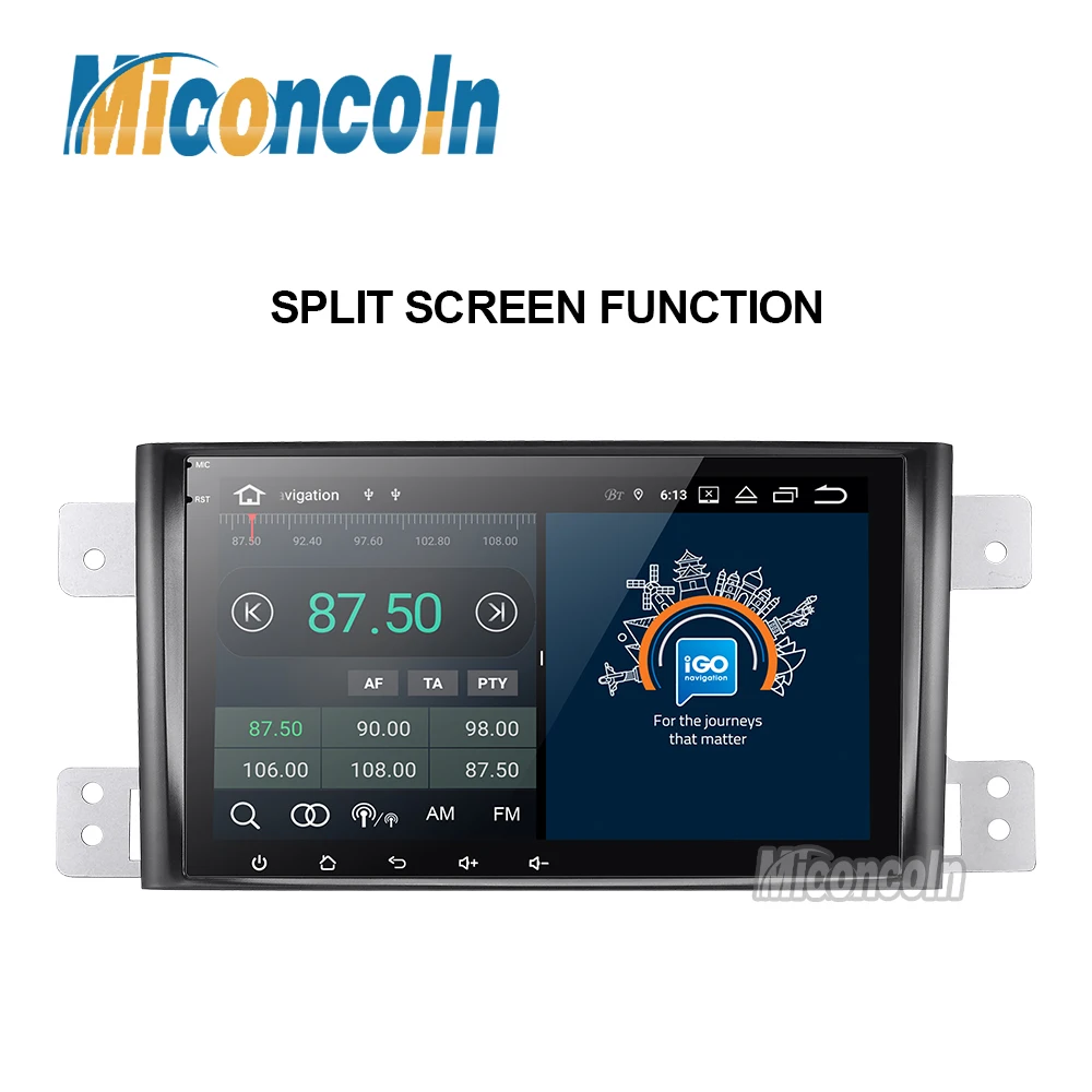 4G ram Android 9,0 Автомагнитола dvd для Suzuki Grand Vitara 2005-2012 мультимедиа головное устройство gps радио gps плеер стерео gps