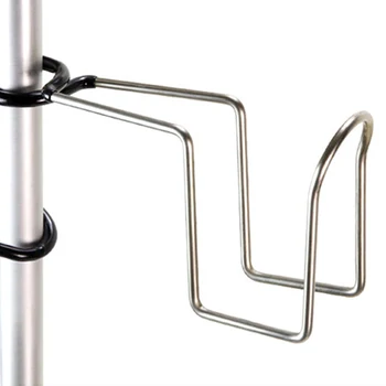 

Portable Stainless Steel Cup Holder Clip Stand Column Bottle Holder Camping Cup Hanging Clip Mount Stable Hiking Bottle Bracket