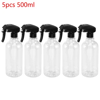 

2/5pcs Spray Bottles 500ml Empty Mist Trigger Hairdressing Plant Watering