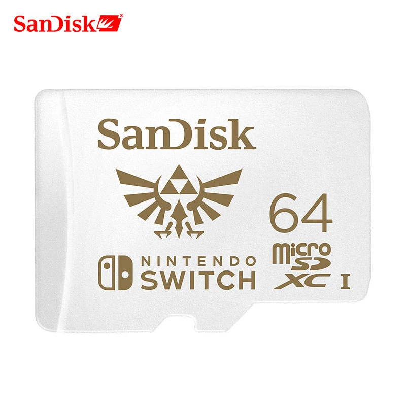 Original SanDisk New style micro sd card 256GB micro SDXC UHS-I memory card 128GB  for Nintendo Switch TF card 64GB with adapter best sd card reader Memory Cards