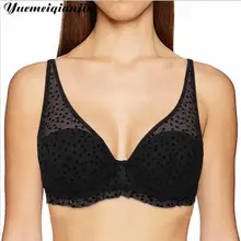 Женский кружевной сексуальный бюстгальтер со звездами, с открытой спиной, на косточках, бюстгальтер, удобная чашка, нижнее белье, Дамский бюстгальтер, пуш-ап, нижнее белье, бюстгальтер
