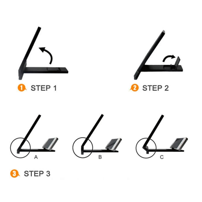 3D телефон экран увеличительное стекло складной Увеличить 2-3 раза усилитель высокой четкости складной мобильный телефон держатель стенд