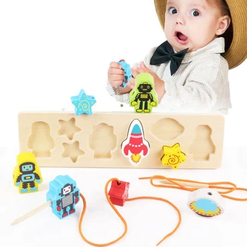 

2019 Wooden Colorful Block Toys For Children Learning Education Toy Colorful Products Kids Building & Construction Toys Blocks