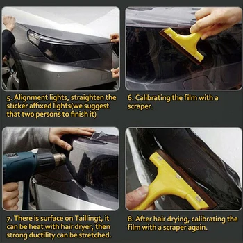 

Protection Protector Film Accessories Replacement Taillight Anti scratch