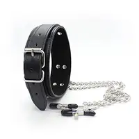 Erwachsene Spiele Sexy Spielzeug Für Frauen Paare BDSM Bondage Fetisch Kragen Kette Halsbänder Nippel Klemmen Vagina Klitoris Sex Produkte 4