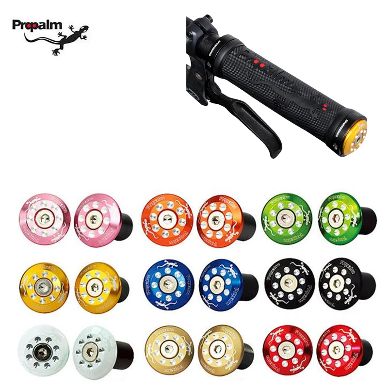 9 Colors Propalm Bicycle Grip Plug Creative Bike Handlebar Grip Cover