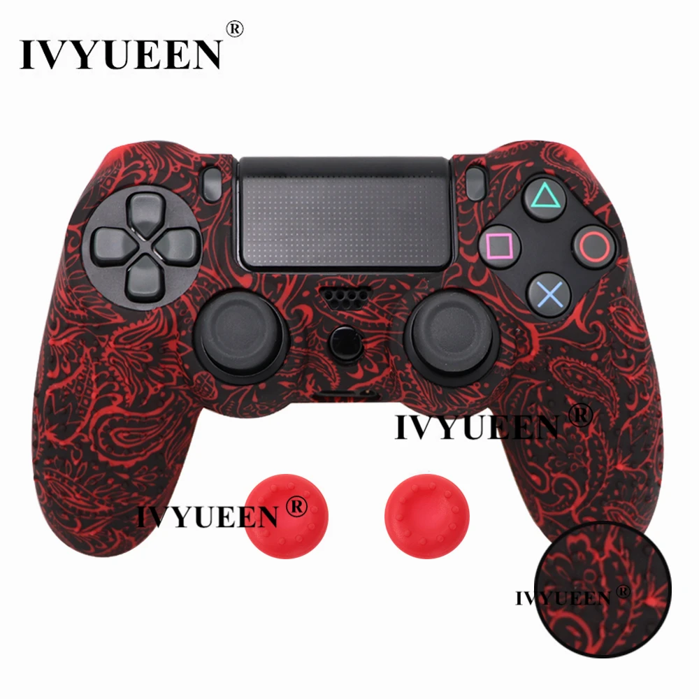 for PlayStation 4 ps4 Pro slim controller silicone case skin 27
