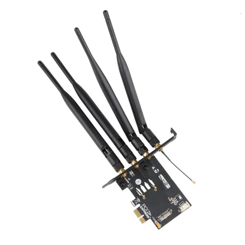 NewWLAN карта PCI-e 1x 16x Настольный ПК WiFi WLAN карта адаптер для AP. Le WLAN WiFi карта BCM94360CSAX/BCM943602CS/BCM94331csa
