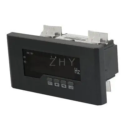 

AC 220V 112 x 55mm LCD Display Digital Panel Frequency Meter Gauge 45-65Hz