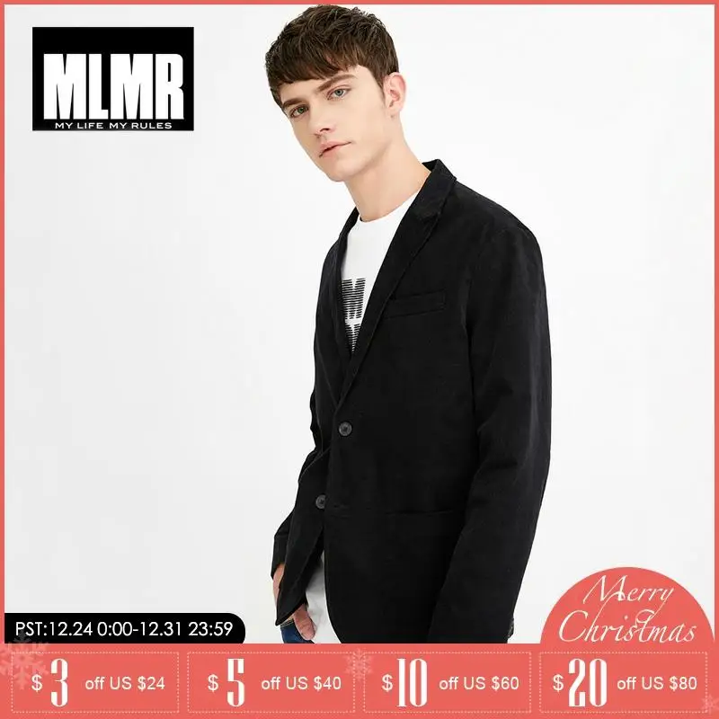 MLMR мужской осенний свободный короткий Блейзер | 218108504|Пиджаки|