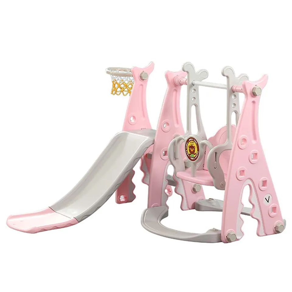 3 in 1 slide swing basketball