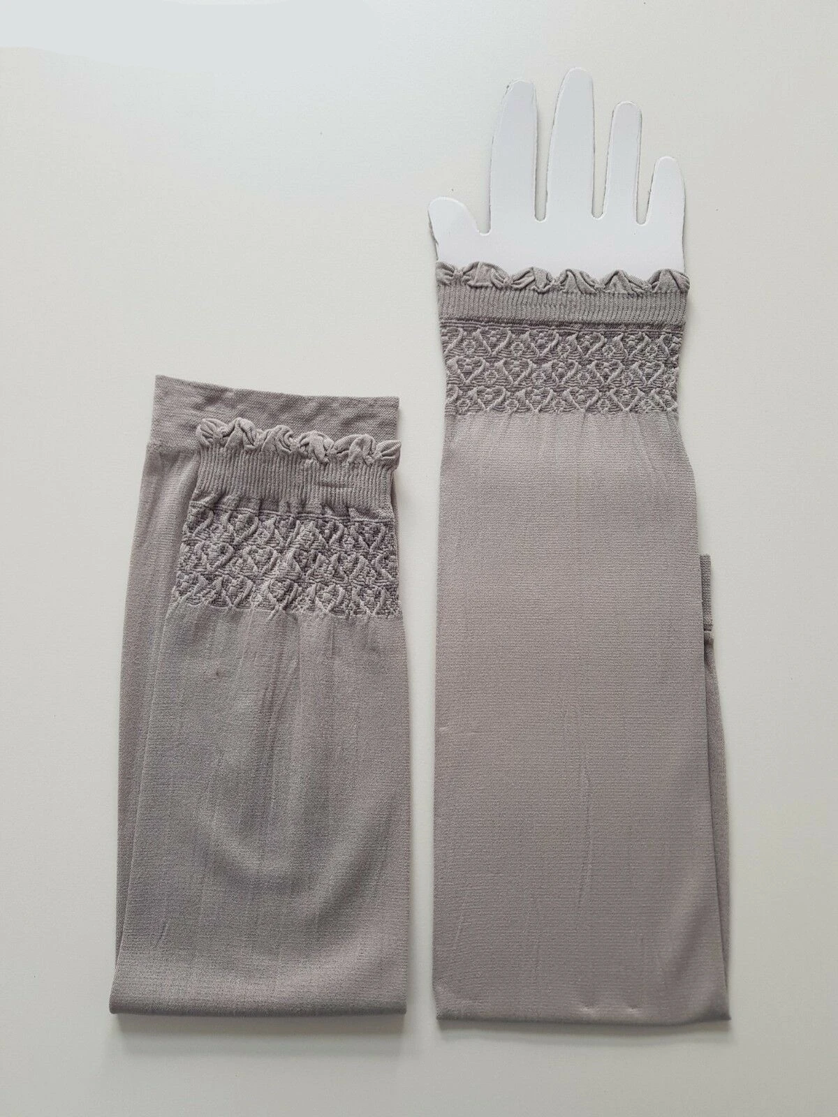 Islamic Muslim Sleeves Gloves Arm Cover Hijab Stretchy Fabric Arab Sleeves Elastic Sun Arm Warmer Middle East muslim arm sleeves