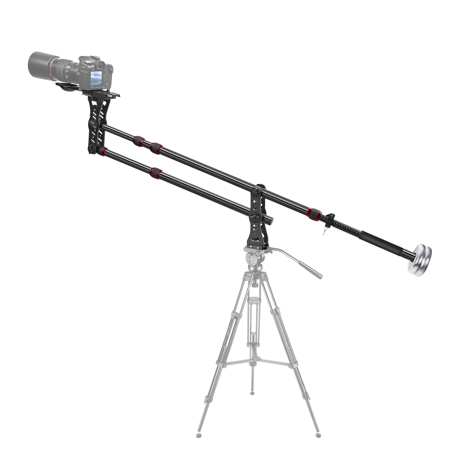 Neewer 70 inches/177 Centimeters Aluminum Alloy Jib Arm Camera Crane