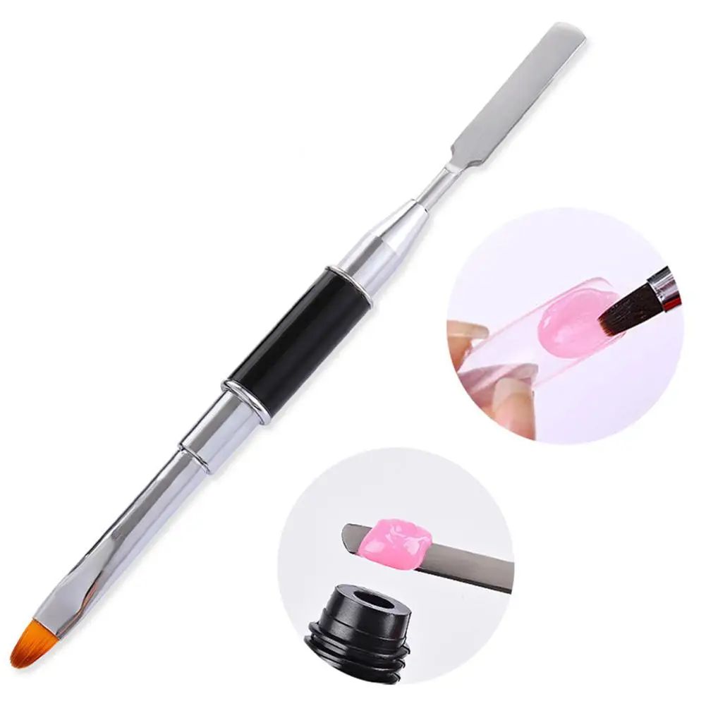 double-head pen 15 мл поли гель быстрое строительство ногтей Советы Гель продлевающий половой акт строитель УФ/светодиодный полигель Расширенный Клей DIY инструмент для ногтей - Цвет: double-head pen