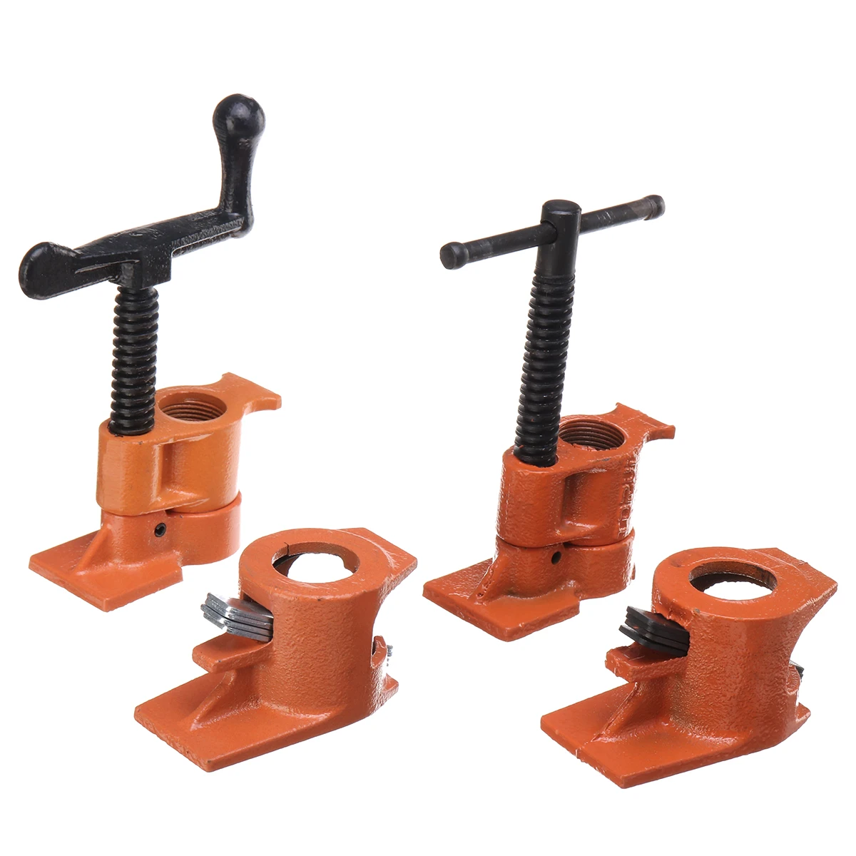 3/4 Inch Wood Heavy Duty Pipe Clamp for Woodworking Gluing Pipe Clamp