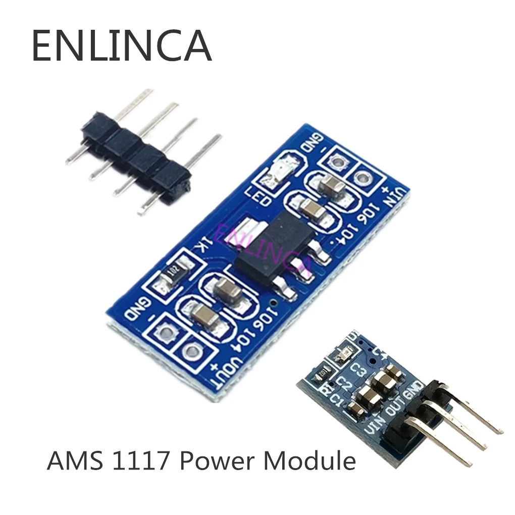 5 шт./лот LM1117 AMS1117 3 V 4 5-7V поворот Φ понижающий модуль питания для Raspberry Pi |