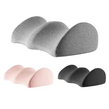 

Knee Pillow for Back Pain Provides Relief and Support for Sleeping on Side Stomach Memory Foam Leg Pillow