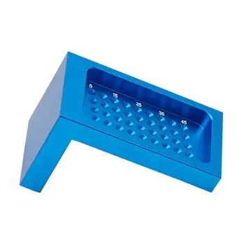 

T-type Measuring Ruler Scriber Hole Scribing Gauge Aluminum Measuring Carpentry M0XC