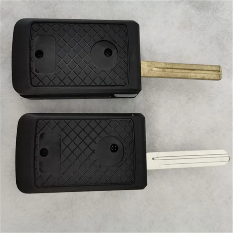 DAKATU 3 кнопки изменение флип складной дистанционный ключ оболочки для Toyota Land Cruiser FJ Lexus ES RX Lx Gs Замена автомобиля дистанционного оболочки