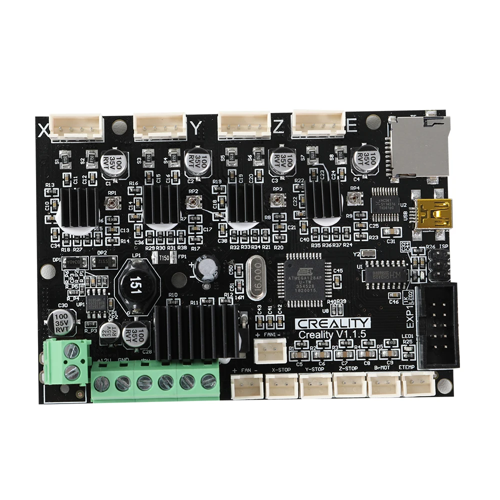 

Creality 3D 1.1.5 Professional Mute Silent Mainboard 3D Printer Accessories Silent Board Silent Mother Board for Ender-3