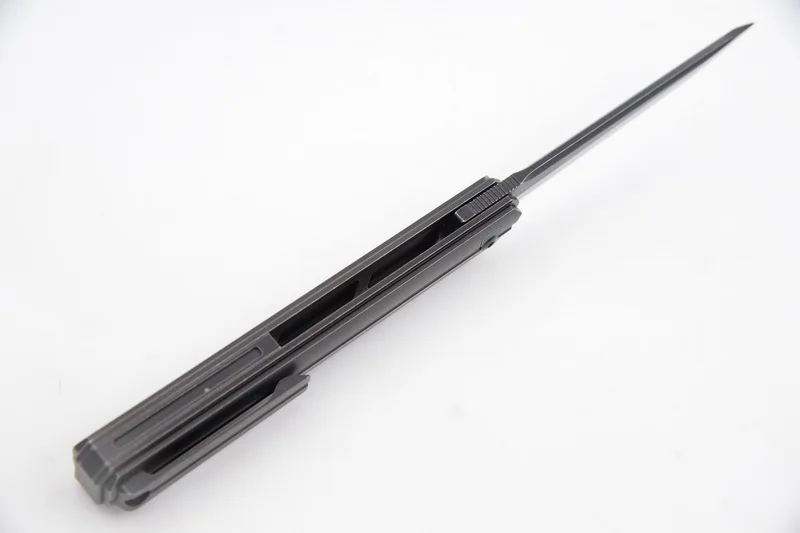 JUFULE OEM Qwaiken Флиппер титановая ручка Mark M390 лезвие Кемпинг Открытый выживания карманный фрукты EDC инструменты складной нож