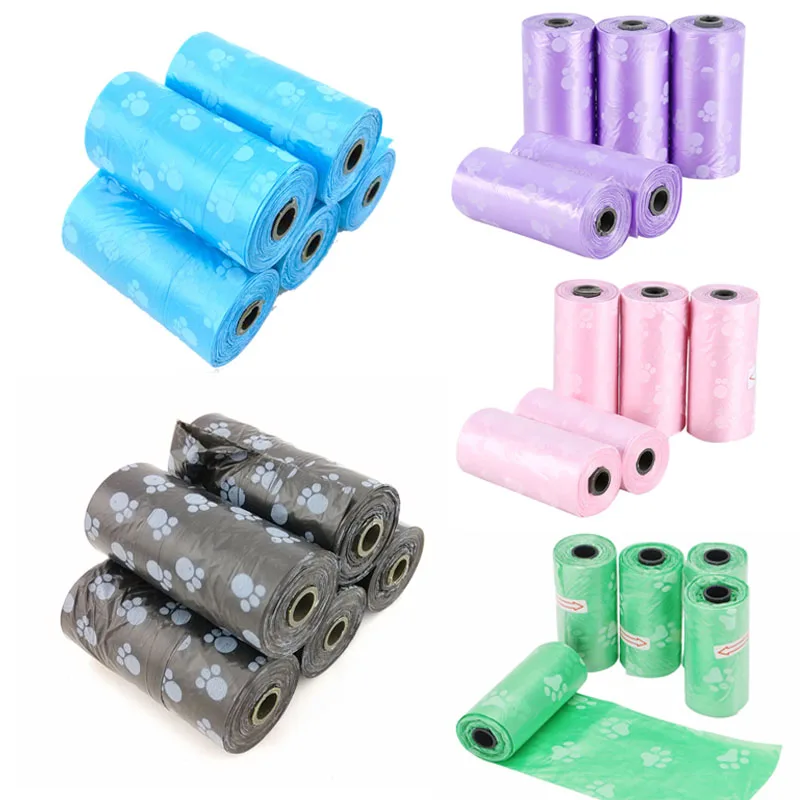 Degradable-Pet-Dog-Waste-Poop-Bag-Paw-Clean-up-Refills-Roll-Shit-Bags-Dog-Carrier-Bag (1)