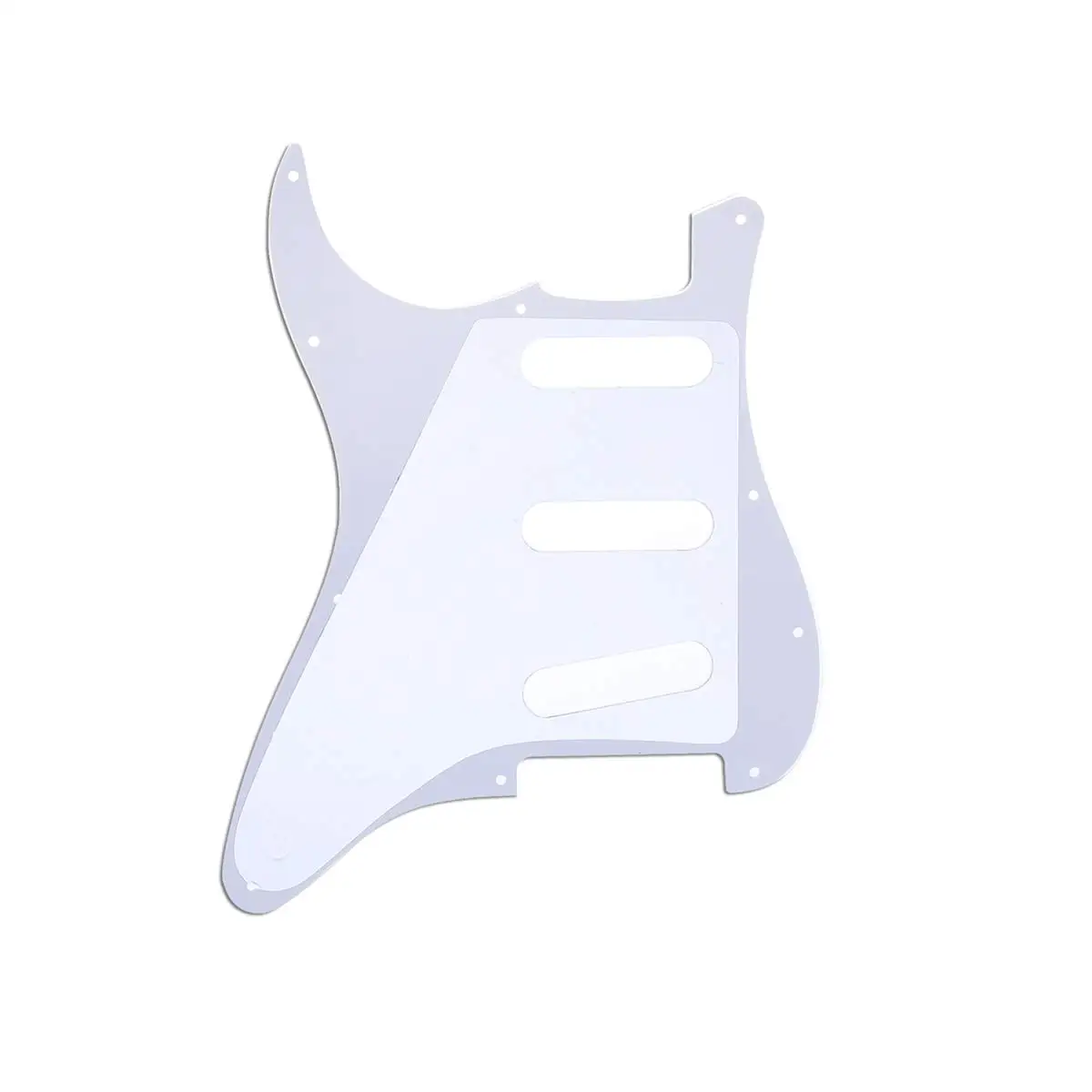 3Ply 3S 11 отверстий электрогитара Strat Pickguard царапина пластина американский стандарт гитарные части