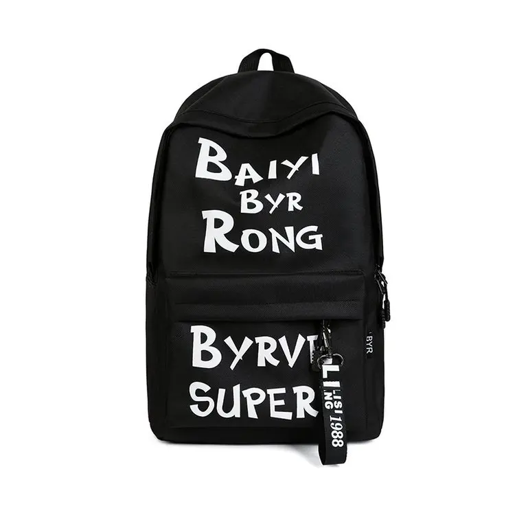 

New Style Women's Canvas Backpack Korean-style-Style Fashion High Middle And Large Capacity School Bag Outdoor Travel Bag