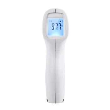 

1 Pc Thermometer Digital Infrared LCD Display Non-contact Forehead Thermometer Temperature Meter for Baby Kids Adult