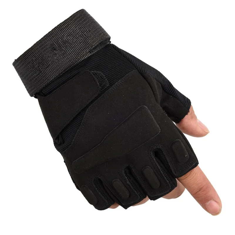 Tactical Men Women Half Finger Riding Cycling Anti-slip Outdoor Sports Fingerless Gloves