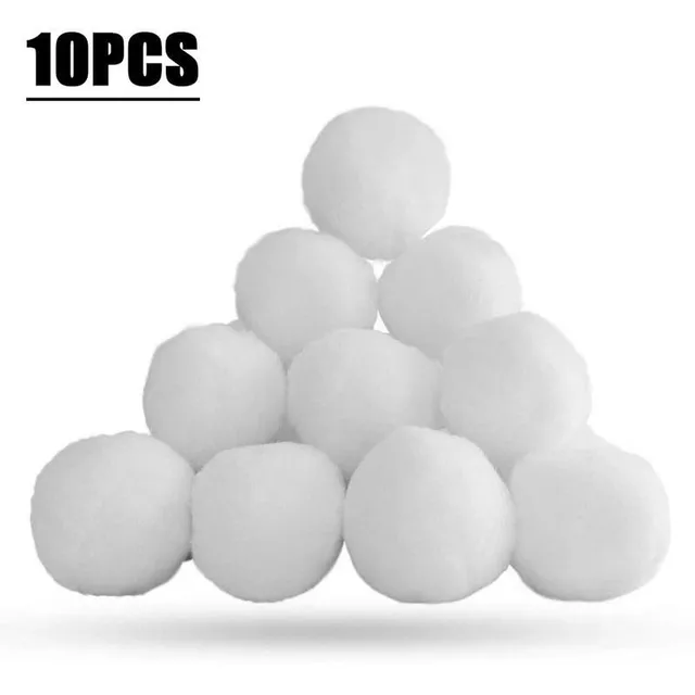 Fake Christmas Snowball Snowball Fight Toy for Kids Winter Wonderland  Snowball Decorations Artificial Cotton for Indoor for Snow - AliExpress