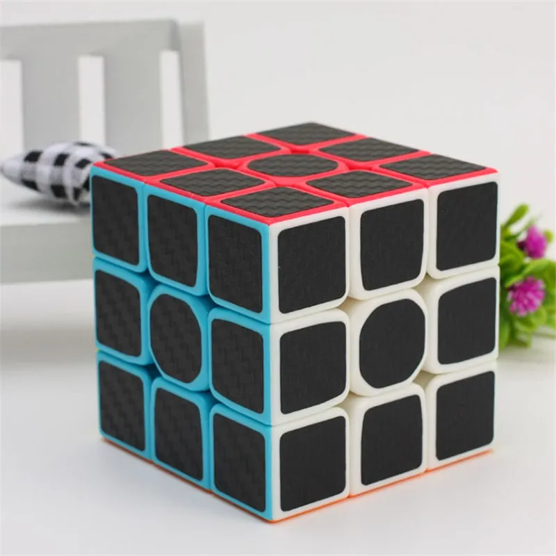 Z cube наклейка из углеродного волокна скорость 3x3x3 волшебный куб 3*3*3 развивающая игрушка или хороший подарок для детей