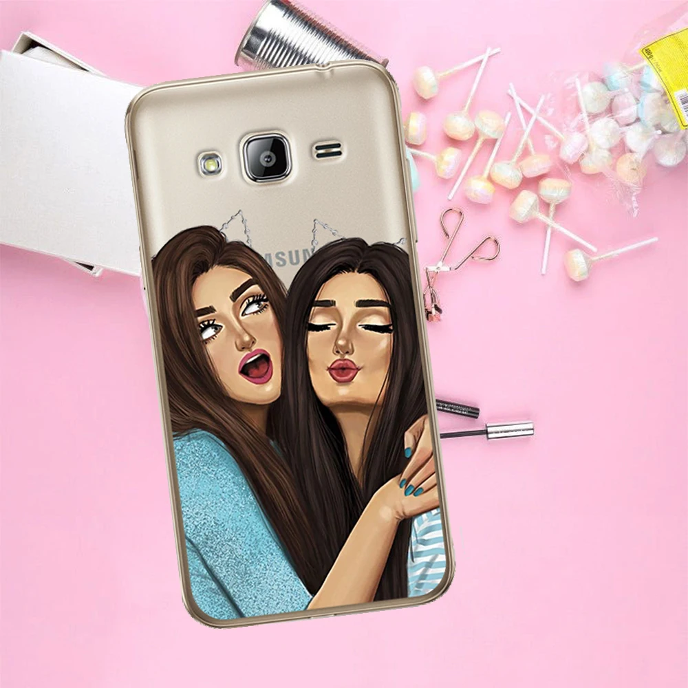 2242 Для девочек Роскошный чехол для Samsung Galaxy J3 J4 J5 J6 J7 J8 плюс J2 премьер-чехол для телефона чехол Чехол-футляр Capinha Капа - Цвет: 2242