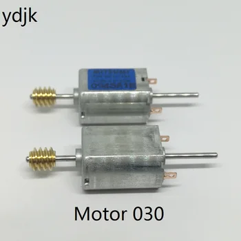 

2PCS/lot motor 030 12-24VDC Double output shaft Micro motor 030 with Turbine gear 6.3mm 19500RPM