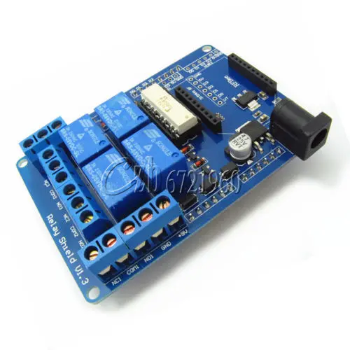 

4CH 4 Channel 5V Relay Module Extension Board Shield V1.3 Compatible For Arduino UNO Nano R3 Xbee 315